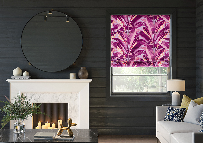 Rodeo Drive, Pink - Roman Blind - Image 3